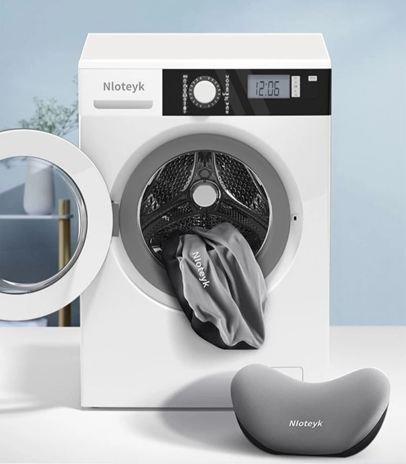 Ergonomiczna poduszka pod szyję (zagłówek) z pianki memory - 3 w 1 do auta, biura i domu