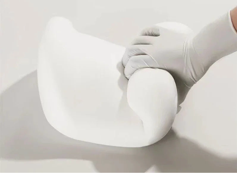 Ergonomiczna poduszka pod szyję (zagłówek) z pianki memory - 3 w 1 do auta, biura i domu