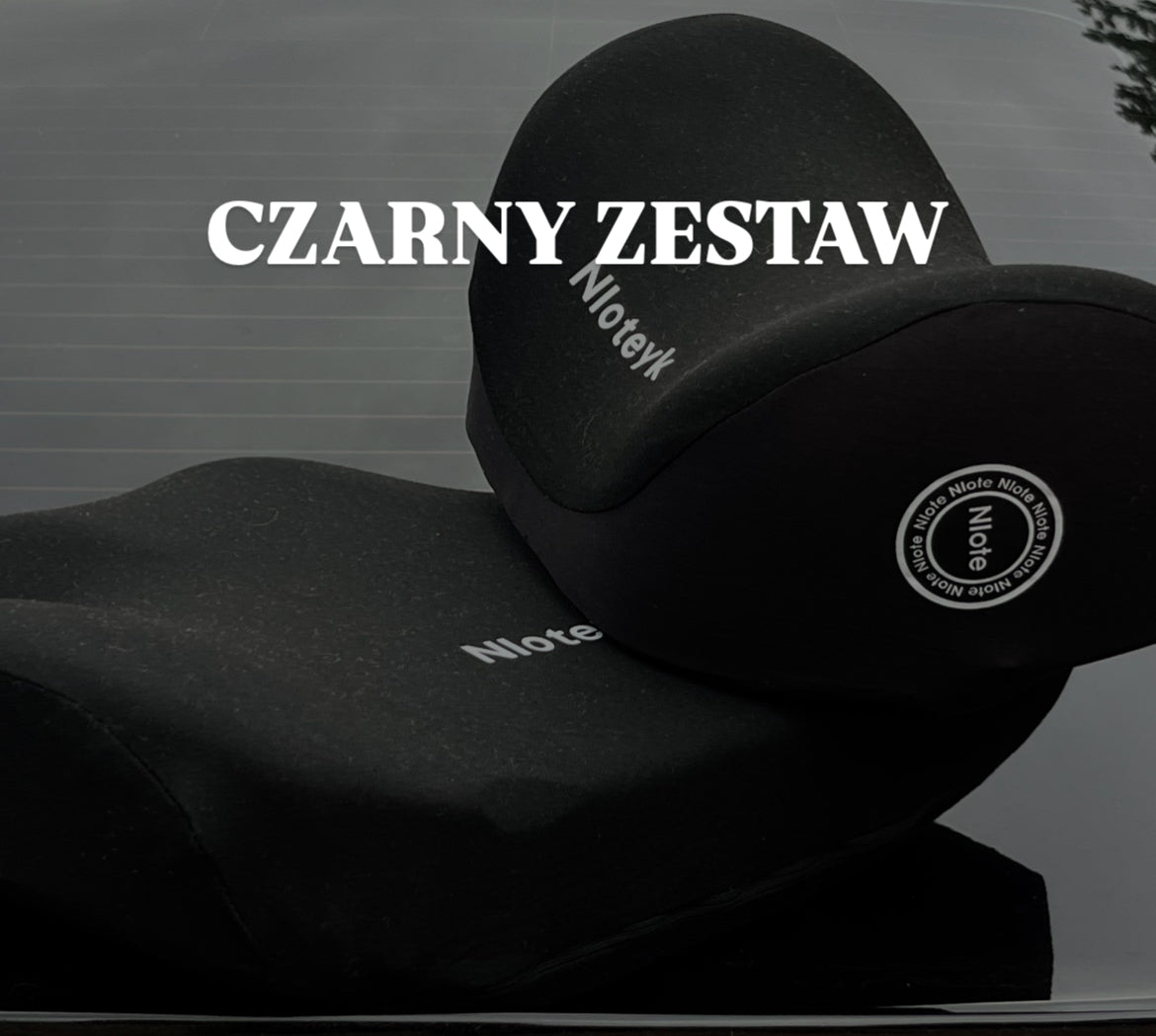 Ergonomiczna poduszka lędźwiowa z pianki memory 3 w 1 - do auta, biura i domu - Brązowy zestaw